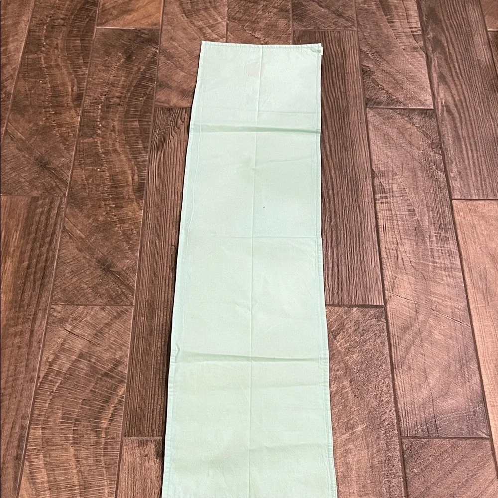 Yellow cotton cloth embroidered Floral Spring  Table Runner